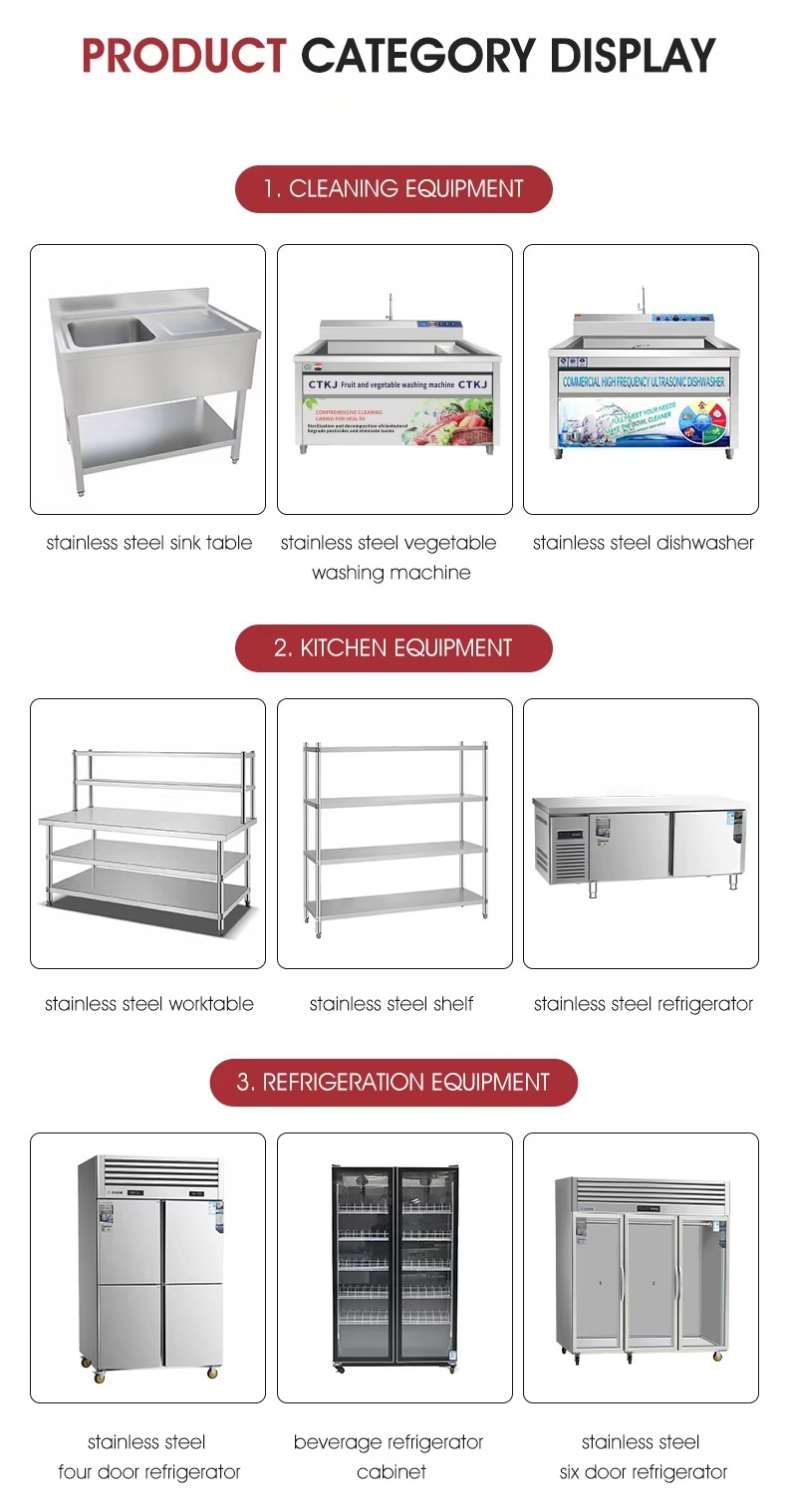 Stainless Steel Worktop Refrig - Commercial Kitchen Worktops 评论和价格