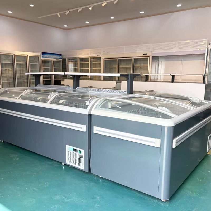 Glass Top Chest Freezer With R - Commercial Chest Freezer 评论和价格