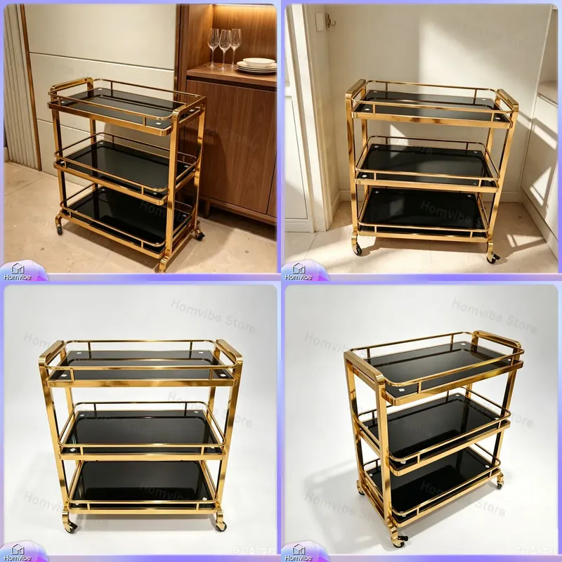 Stainless Steel 3 Tier Rolling - Commercial Kitchen And Bar 评论和价格