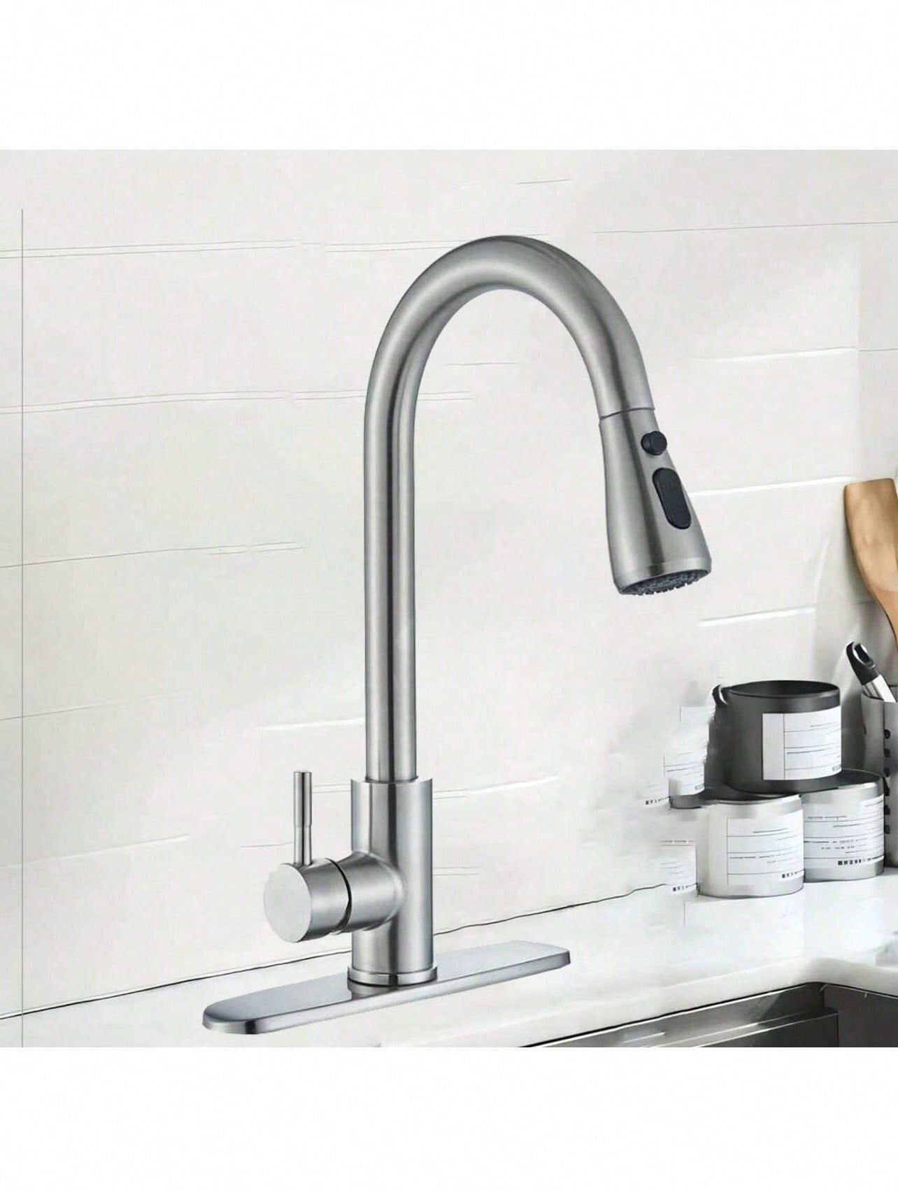 Kitchen Faucet With Pull-Down  - Commercial Kitchen And Bar 评论和价格
