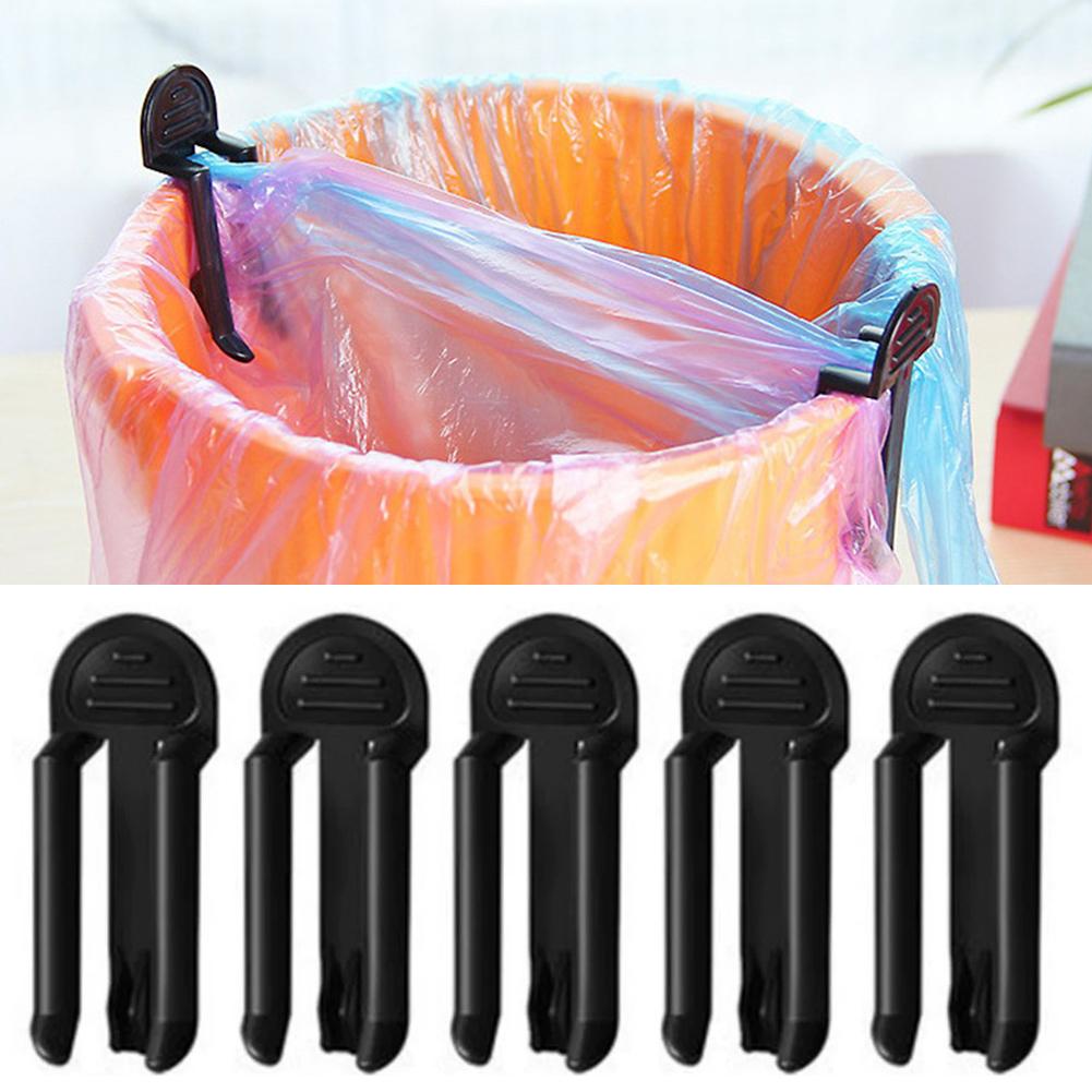 2/5Pcs Plastic Garbage Bag Cli - Commercial Kitchen Bin 评论和价格